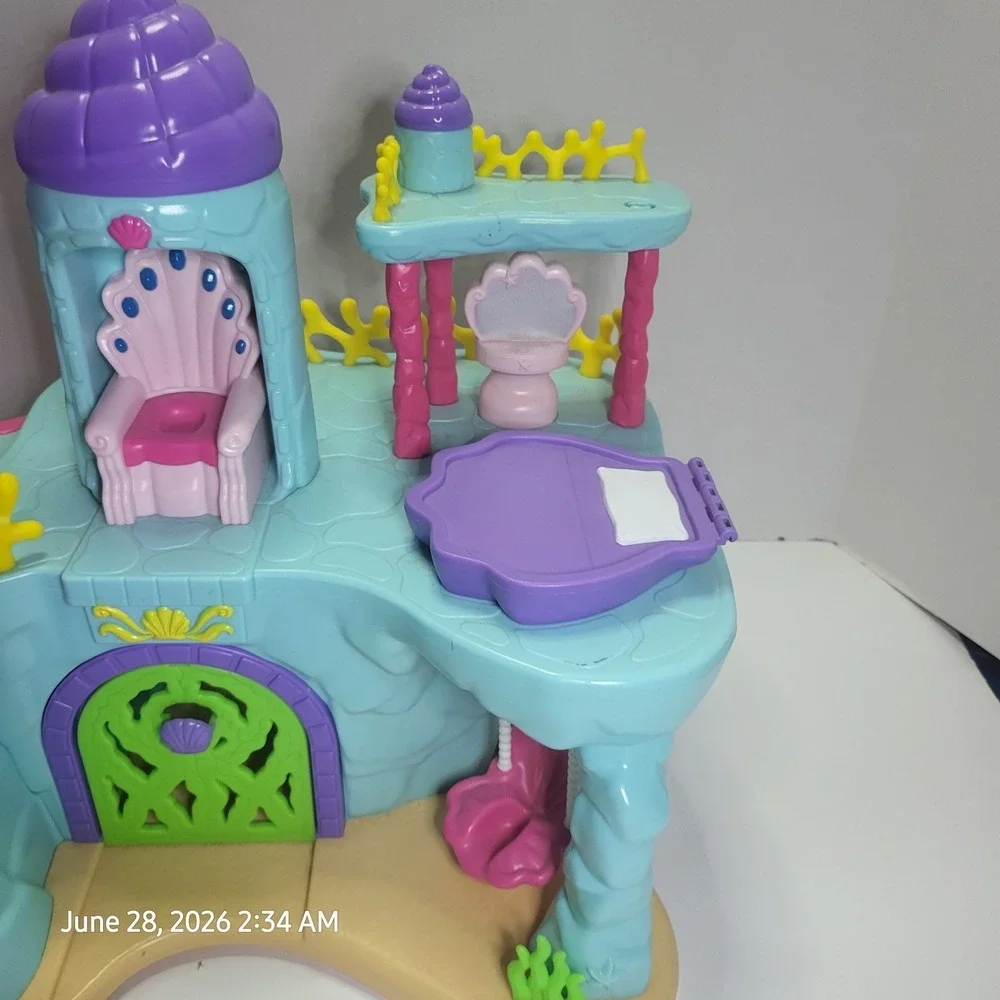 Lakeshore Learning Under the Sea Mermaid Palace Learning Toy Playset ONLY
